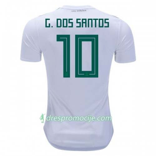 Meksiko Dres G.Dos Santos 10 Gostujući Svjetsko prvenstvo 2018 Meksiko Dres G.Dos Santos 10 Gostujući Svjetsko prvenstvo 2018